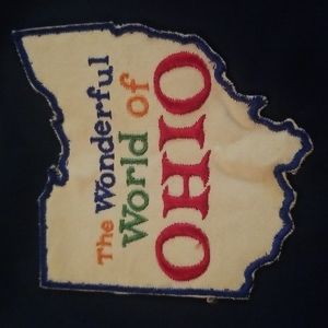 Wonderful World of Ohio patch Vintage 70's